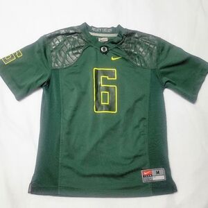 Oregon Ducks Jersey #6 Nike Football Youth M Green Women's